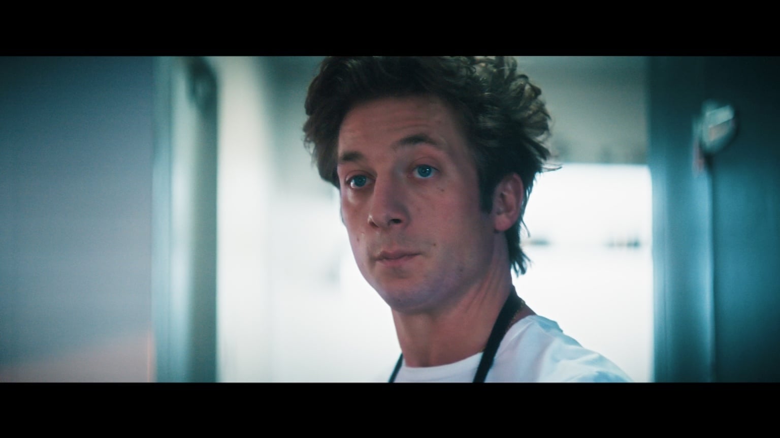 Carmy, played by Jeremy Allen White, looks toward the future.