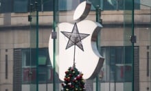 An Apple store in China.