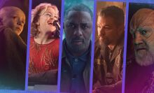 Composite of images from "A Knight of Seven Kingdoms," "Song Sung Blue," "Hijack," "The Rip" and "Star Trek: Starfleet Academy."
