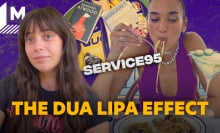 The Dua Lipa Effect: Christianna Silva and Dua Lipa slurping pasta