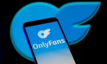 onlyfans logo on phone
