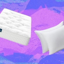 Mattress and pillows