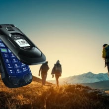 Kyocera DuraXE Epic E4830 Flip Phone AT&T + GSM Unlocked (Refurbished)