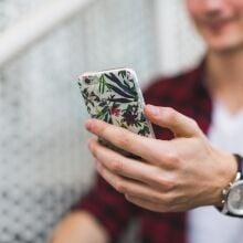 Phone in hand