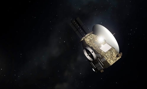 New Horizons spacecraft flying far from home