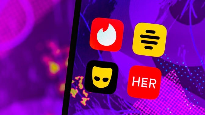 Dating icons on phone