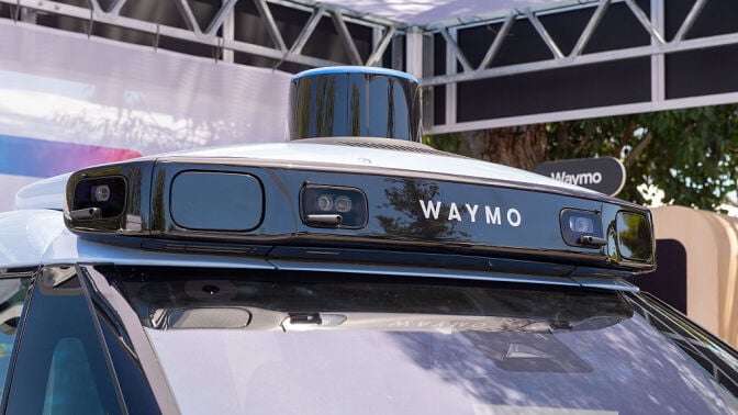 Waymo autonomous car
