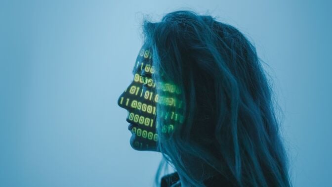 Numbers on face