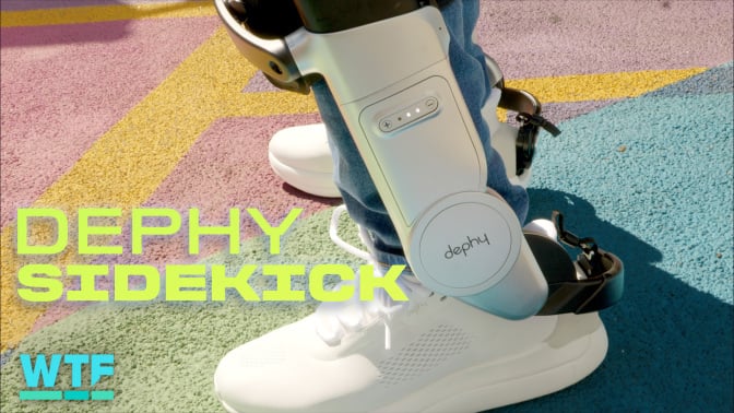 Dephy Sidekick, exoskeleton