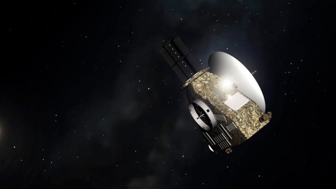 New Horizons spacecraft flying far from home