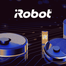 irobot roomba vacuums with irobot logo